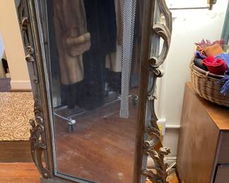 large vintage mirror