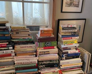 Books and cookbooks - vintage and current