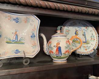 Quimper Pottery - vintage and rare finds