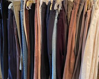 Women's pants - current styles and size 8 - 14