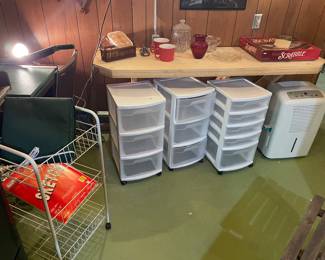 Storage solutions and dehumidifier