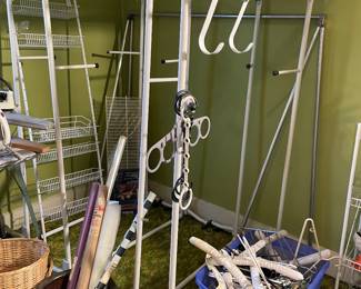 Clothing racks, baskets, hangers and MORE!