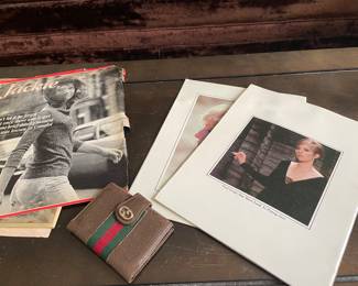 Vintage Gucci wallet, and Jackie and Barbara pieces :)