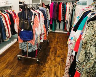 HUGE woman's wardrobe