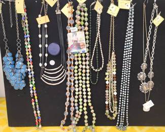 Costume jewelry - earrings, bracelets, watches, necklaces