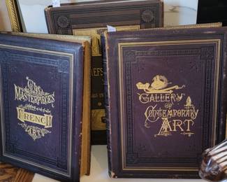 Antique Gallery of Art Books: Contemporary to French Masters