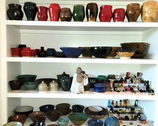 Hand crafted pottery