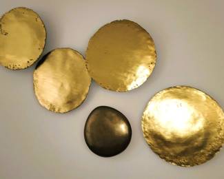 Large Gold Wall display