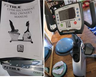 True ES900 Recumbent Exercise Bike