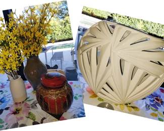 Home decor vases and urn