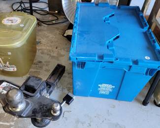 Tow Bar - storage containers