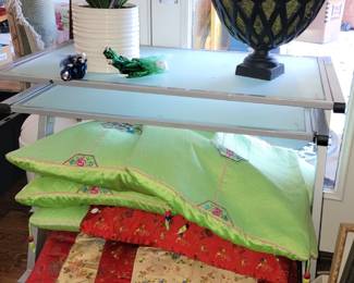 Oriental flat floor pillows