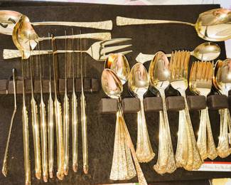 Stanley Roberts Gold Flatware