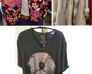 Unique woman's clothes and coats