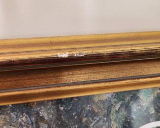 couple very small dings on frame front at very top