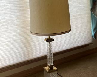 Vintage Crystal Lamp