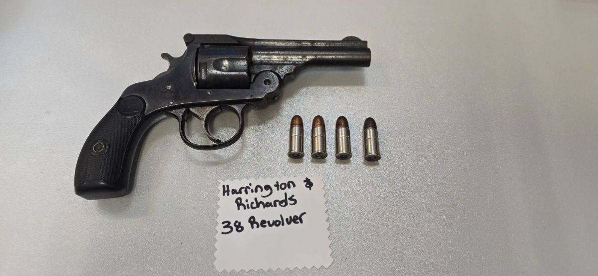 Harrington and Richards vintage 38 revolver