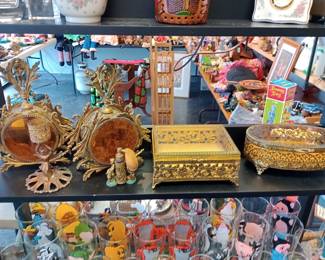 vintage perfume bottles and others 