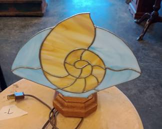 stained-glass light