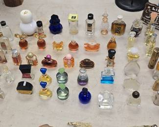 miniature perfume bottle collection 