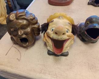vintage ashtray collection 