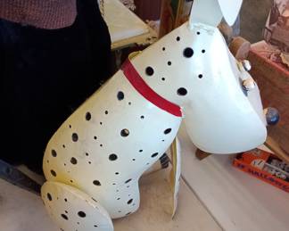 weird metal dog 