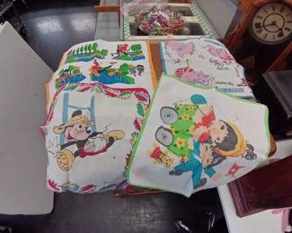 silk vintage hankies 