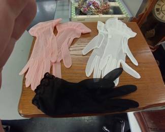 vintage silk gloves 