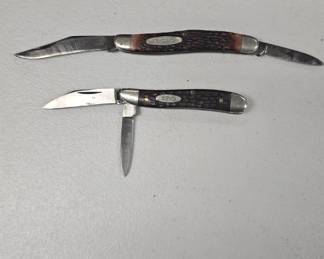 vintage Kabar and case xx pocketknives 