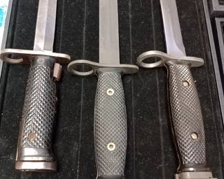 Bayonets us-m7, us-m7, us m-6. milpar, gen cut, BOC