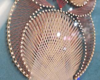 one of the coolest string art owls ive ever seen 