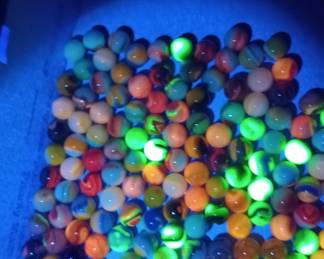 uranium and cadmium marbles