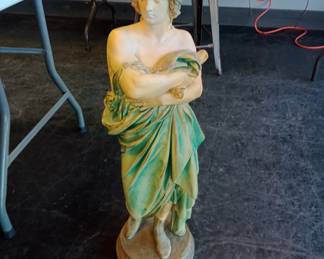 large porcelain statue 