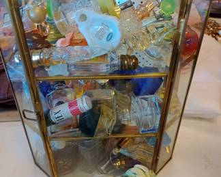 small perfume bottle collection 