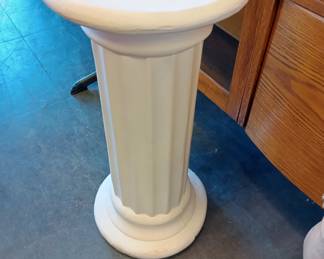 large pedestal or plant stand 