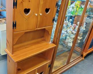 pine country kitchen cabinet 