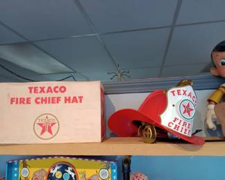 Texaco chief hat in original box 