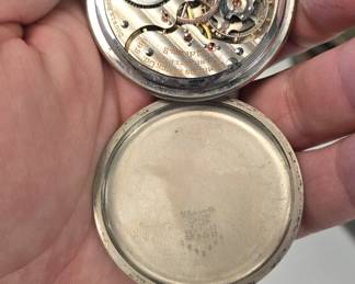 1930s Waltham 14kgf railroad pocket watch with fob and 10k gold pocketknife. WORKING! In extremely nice condition 