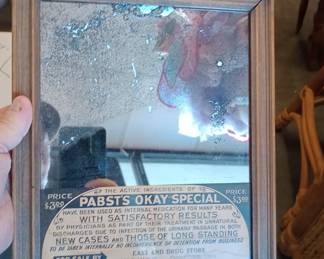 vintage Pabst mirror 