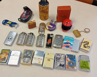 large lighter collection 