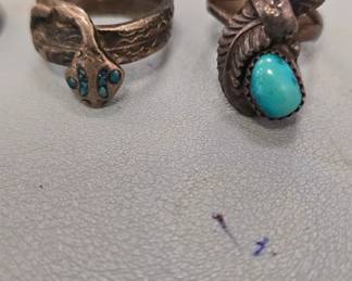 sterling silver rings navajo?