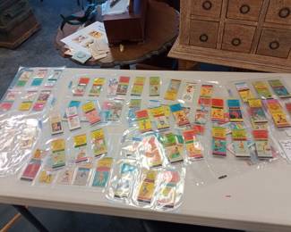 vintage ephemera collection post cards, nudes, magazines, matchbooks, bla-- Amer--ana, and more 