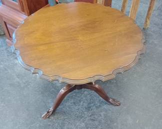Vintage tilt top table 