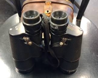 stellar binoculars with case 