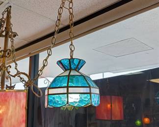 hanging stained glass Lamp 