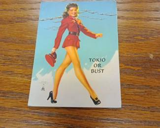 vintage ephemera collection post cards, nudes, magazines, matchbooks, bla-- Amer--ana, and more 