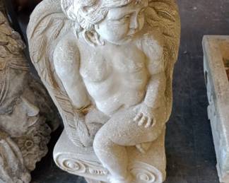concrete statue 
