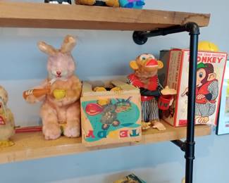 vintage mechanical toys 