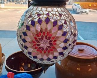 hangingTurkish mosaic lamps