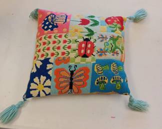 needlepoint pillow 